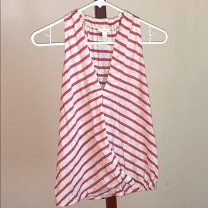 Striped Ella Moss tank